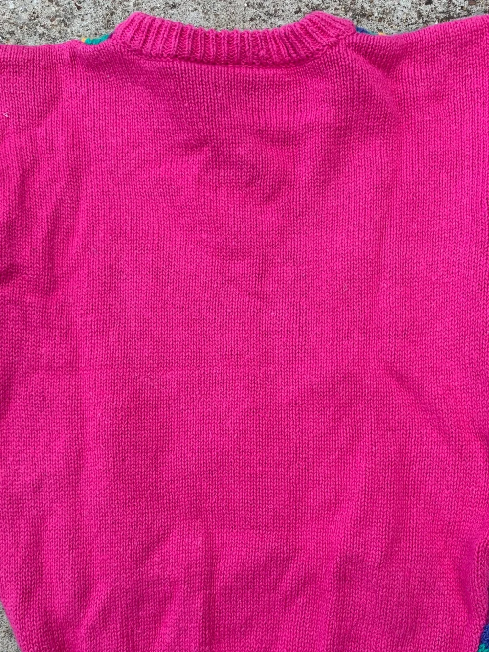 Vintage 90s Royal Deb Girl’s Argyle Sweater